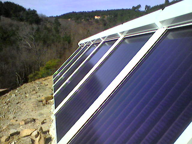 panneau solaire thermique Ruoms