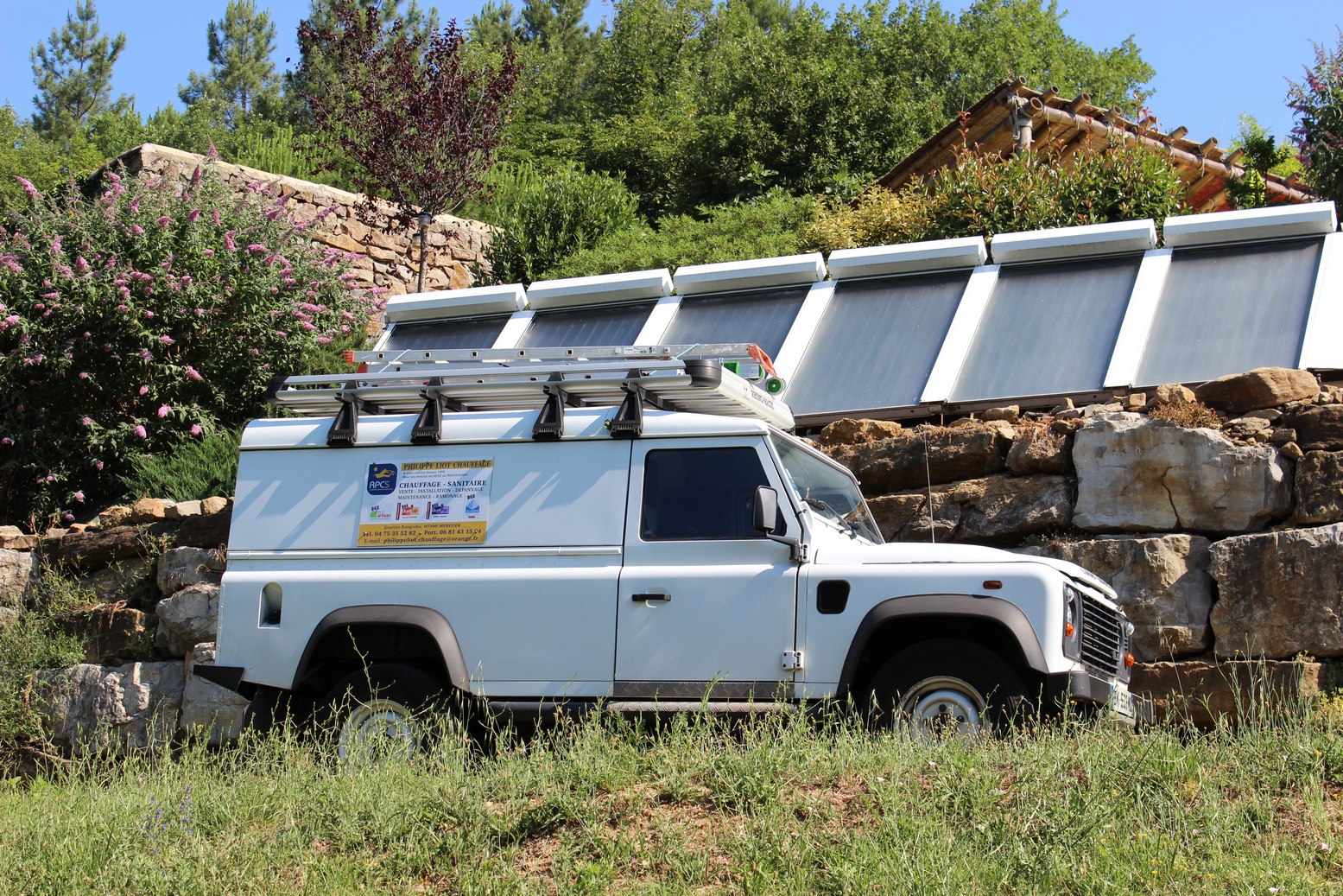 panneau solaire thermique Lalevade-d'Ardèche